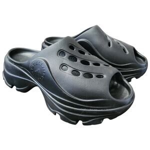 Adidas by Stella McCartney Black Slip-On Sandals